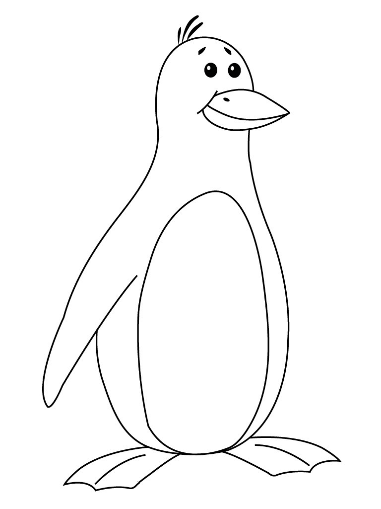 Penguin Coloring Pages For Kids
 Free Printable Penguin Coloring Pages For Kids