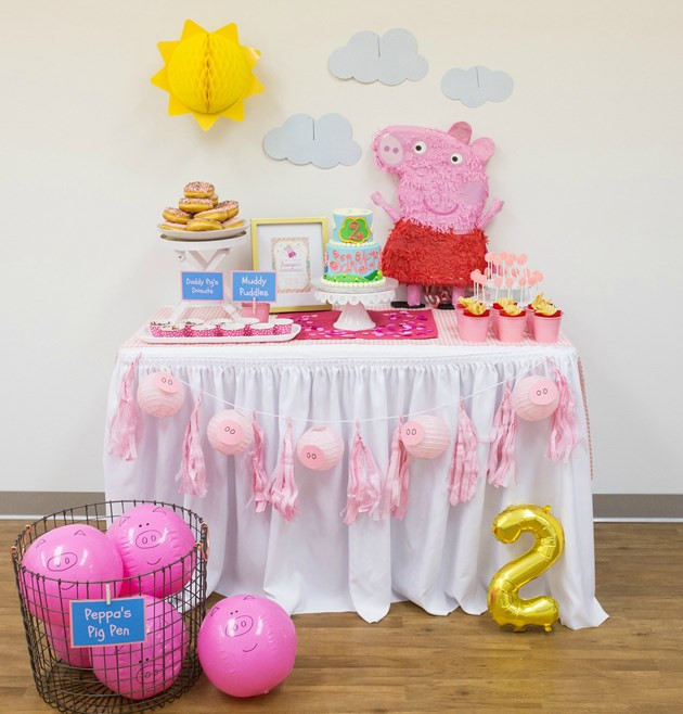 Peppa Pig Birthday Decorations
 16 Peppa Pig Birthday Party Ideas Pretty My Party