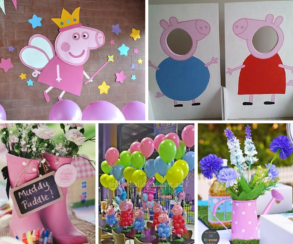 Peppa Pig Birthday Decorations
 Peppa Pig Party