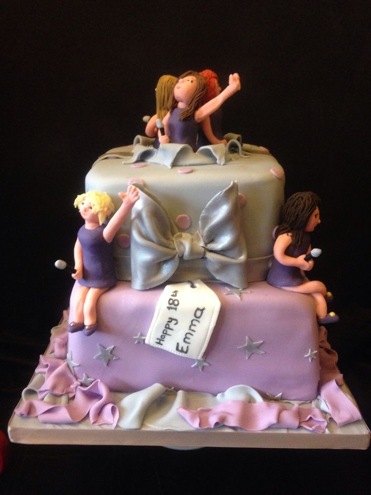 Perfect Birthday Gift
 Girls aloud and presents cake Perfect for an 18th