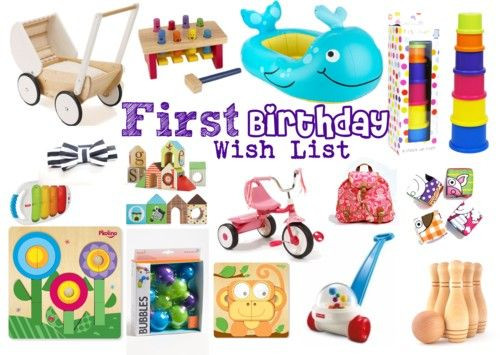 Perfect Birthday Gift
 First Birthday Gift Wish List the perfect t guide for