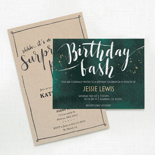 Personalized Birthday Party Invitations
 Birthday Invitations & Personalized Party Favors