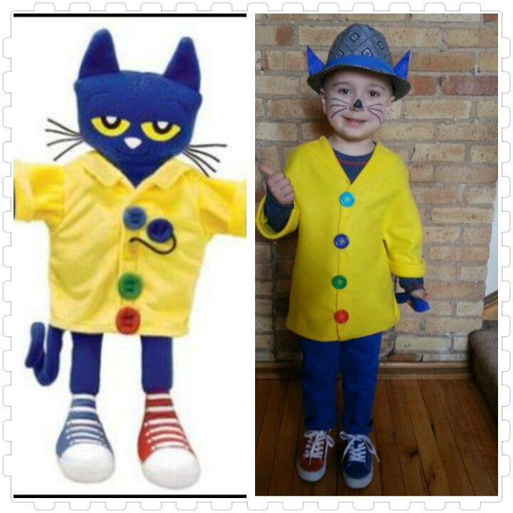 Pete The Cat Costume DIY
 Pin by Martha Castellanos on Character dress up