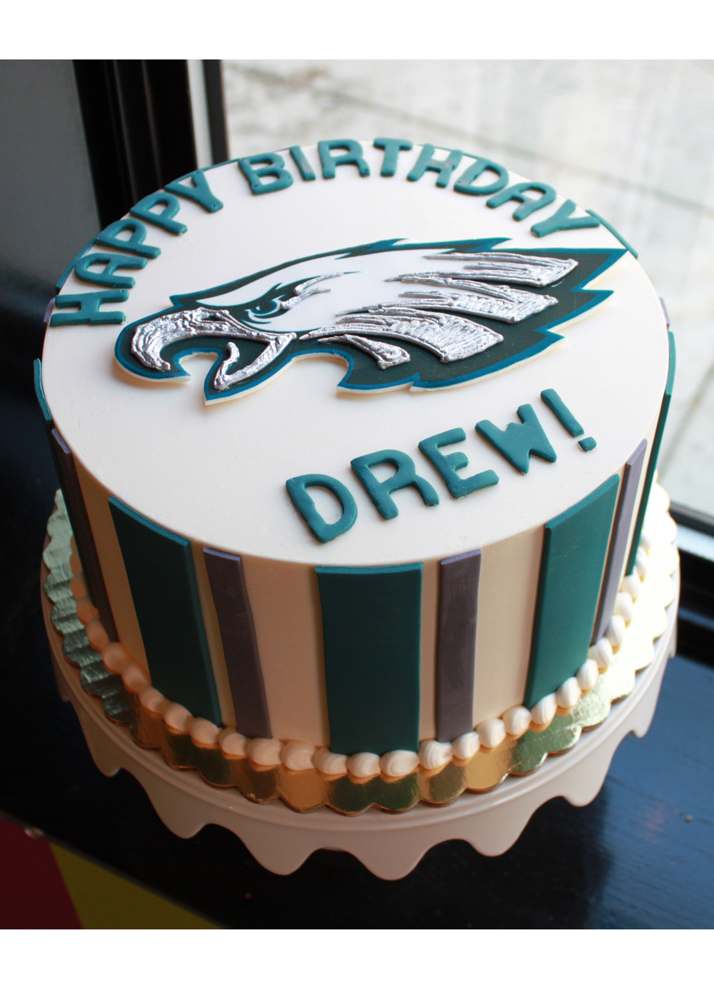 Philadelphia Eagles Birthday Cake
 Eagles Birthday Cake