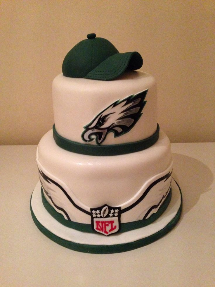 Philadelphia Eagles Birthday Cake
 38 best Philadelphia Eagles Cakes images on Pinterest