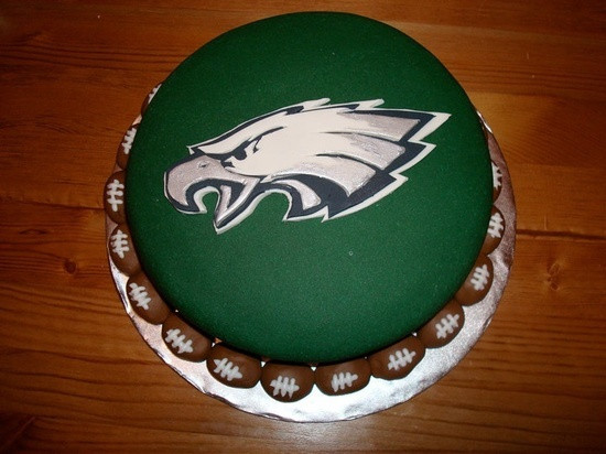 Philadelphia Eagles Birthday Cake
 1000 images about Philadelphia Eagles Cakes on Pinterest