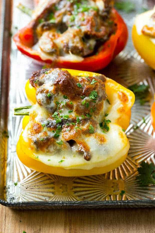 Philly Cheesesteak Stuffed Bell Peppers
 Philly Cheesesteak Stuffed Peppers The Best Blog Recipes