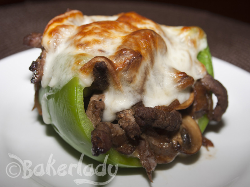 Philly Cheesesteak Stuffed Bell Peppers
 Philly Cheesesteak Stuffed Peppers – Bakerlady