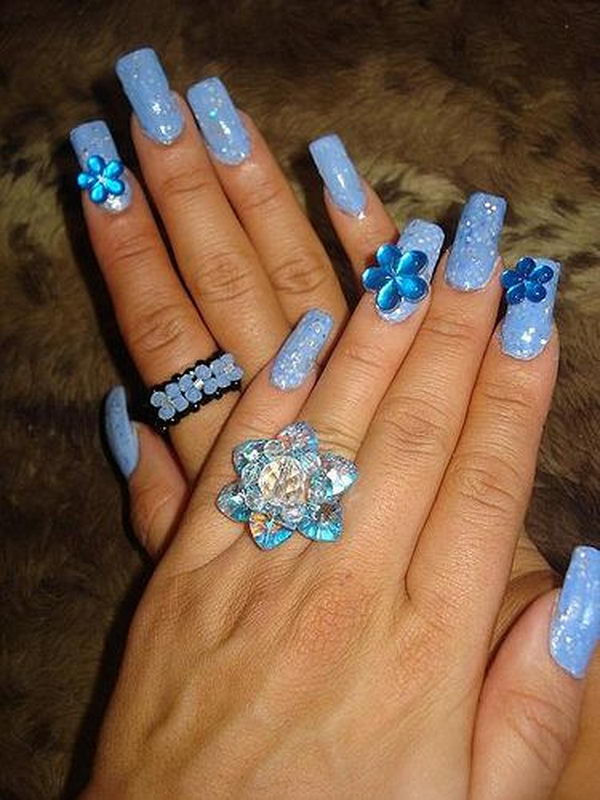 Pictures Of Pretty Nails
 30 Pretty Flower Nail Designs Hative