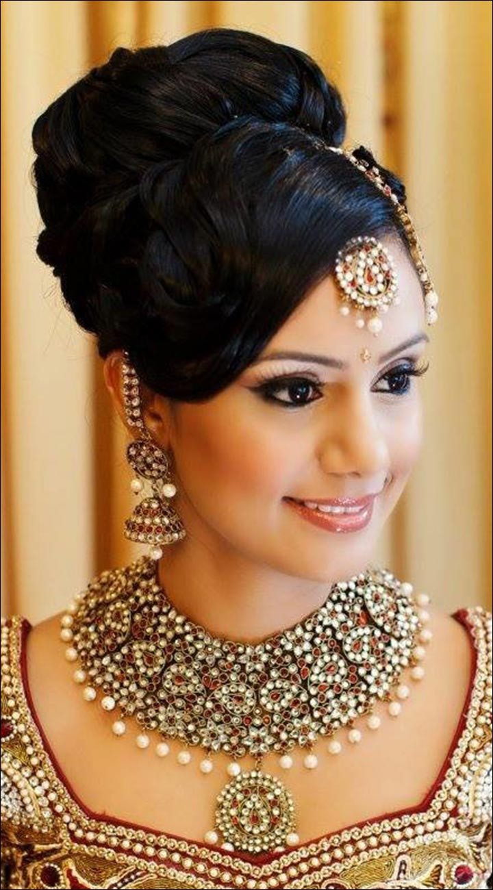 Pictures Of Wedding Hairstyles
 Hindu Bridal Hairstyles 14 Safe Hairdos For The Modern