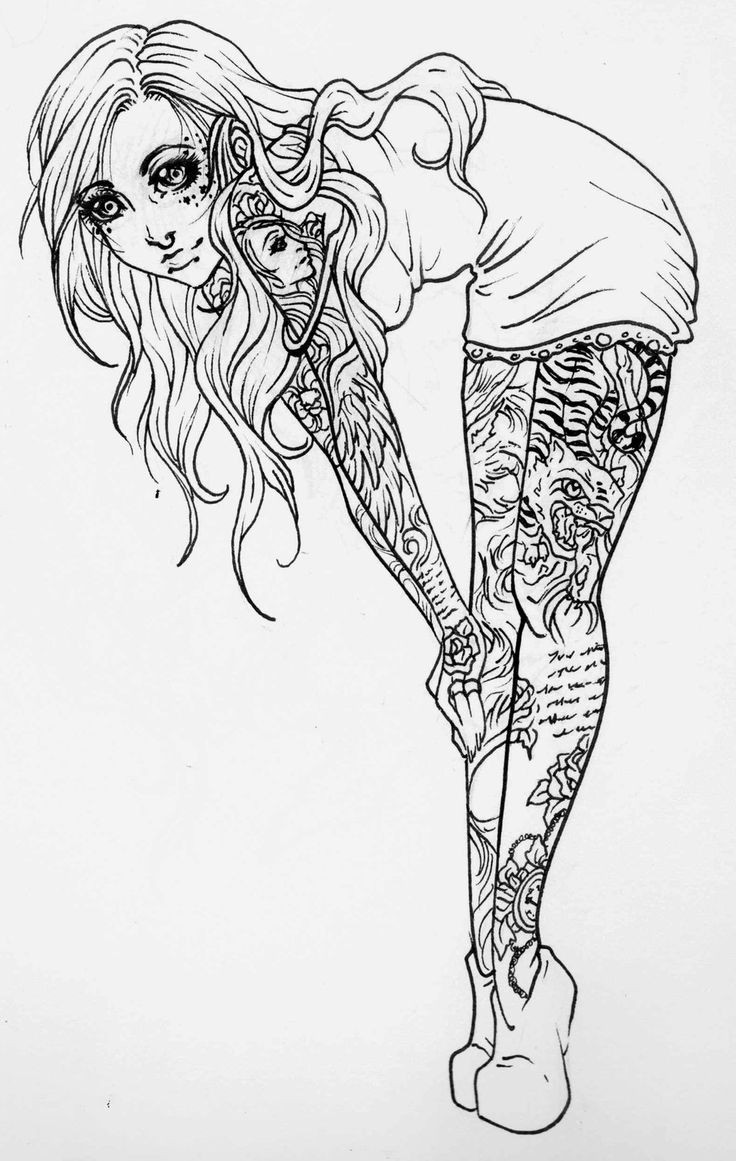Pin Up Girls Coloring Book
 7 best Coloring images on Pinterest
