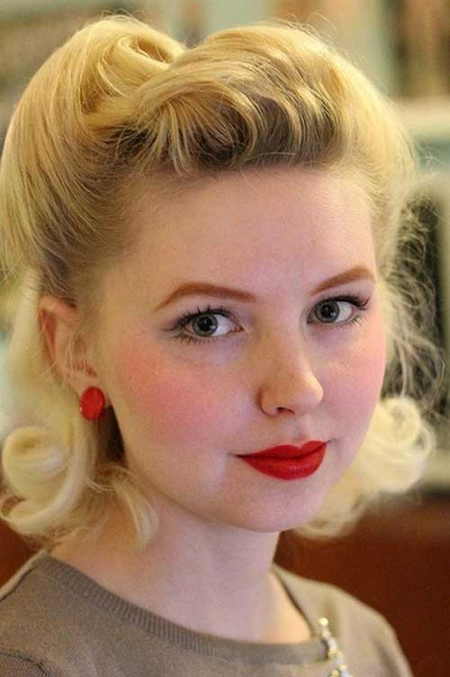 Pin Up Hairstyles For Medium Hair
 10 50s Hairstyles For Short Hair