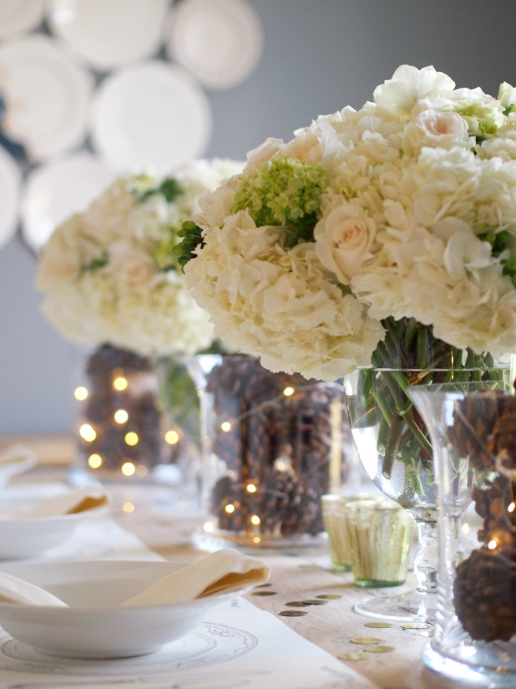 Pine Cone Wedding Decorations
 Top 10 Stunning Winter Wedding Centerpiece Ideas Top