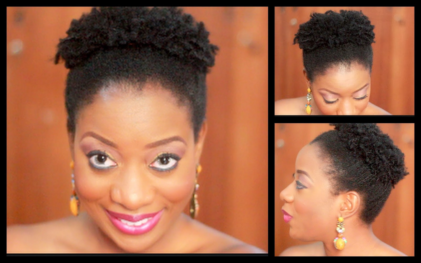 Pineapple Hairstyle Natural Hair
 MY NATURAL HAIR HOW TO STYLE THE PINEAPPLE FRO