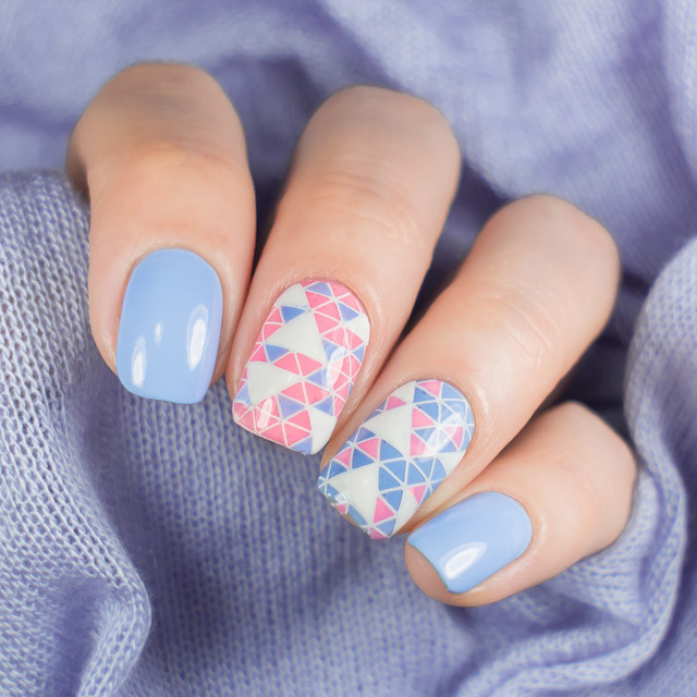 Pink And Blue Nail Designs
 20 Incredible Pink and Blue Nails [Pantone 2016 Round Up]