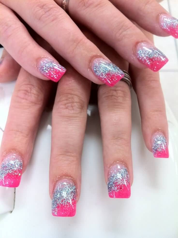 Pink And White Acrylic Nail Designs
 60 Best Pink Acrylic Nail Art Designs