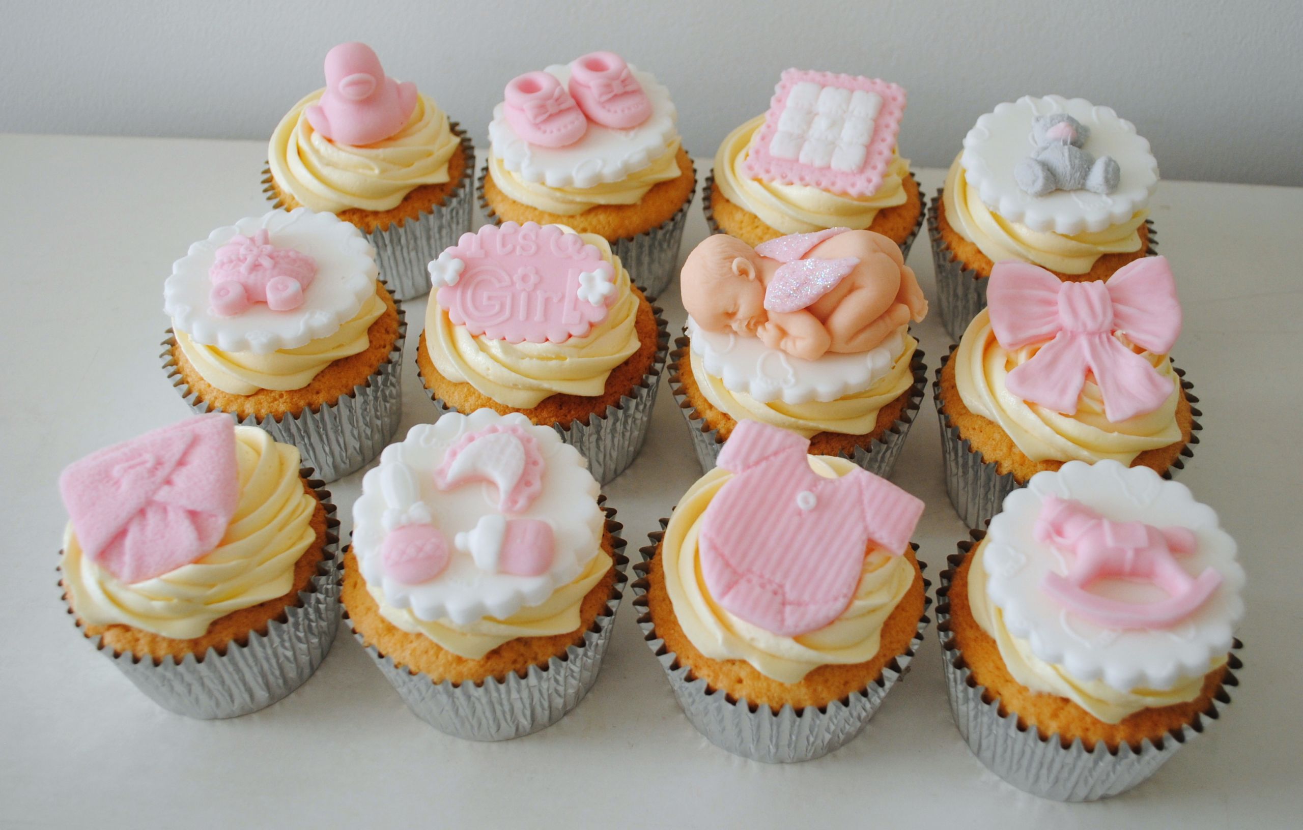 Pink Baby Shower Cupcakes
 Miss Cupcakes Blog Archive Girl Baby Shower Cupcakes 12