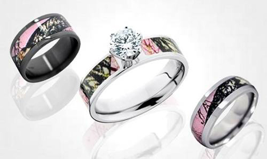 Pink Camo Wedding Rings For Her
 Pink Camo Diamond Ring 2013 Fashion Gallery