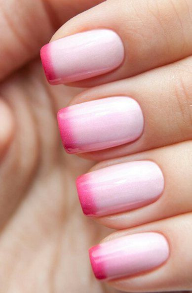Pink French Tip Nail Designs
 60 French Tip Nail Designs