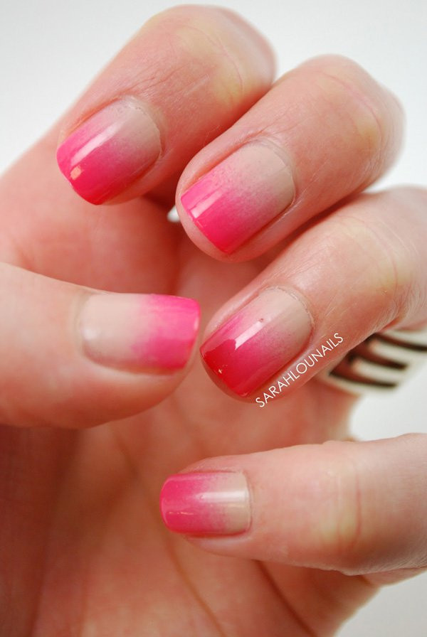 Pink Nail Designs For Short Nails
 50 Best Ombre Nail Designs for 2020 Ombre Nail Art Ideas