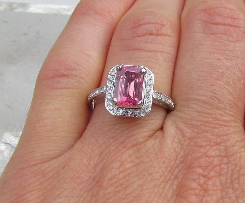 Pink Sapphire Wedding Bands
 Engagement Ring Pink Sapphire Engagement Rings 64