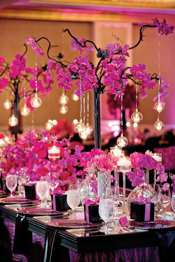 Pink Wedding Decorations
 Pink Wedding Ideas with Elegance MODwedding