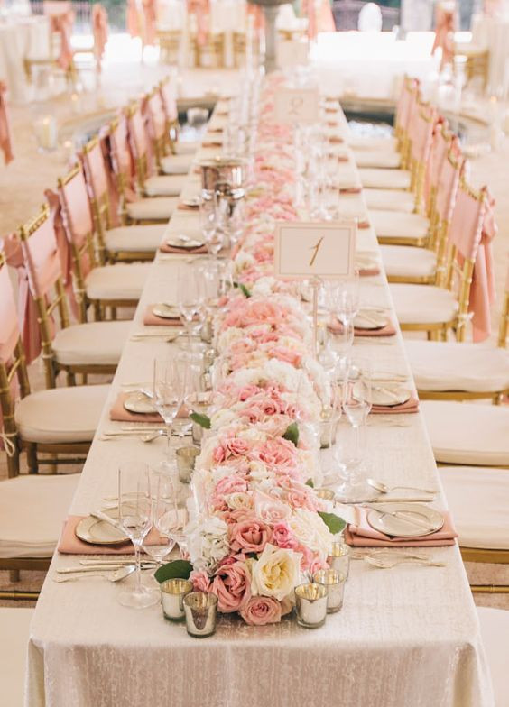 Pink Wedding Decorations
 20 cute ideas for a pink wedding