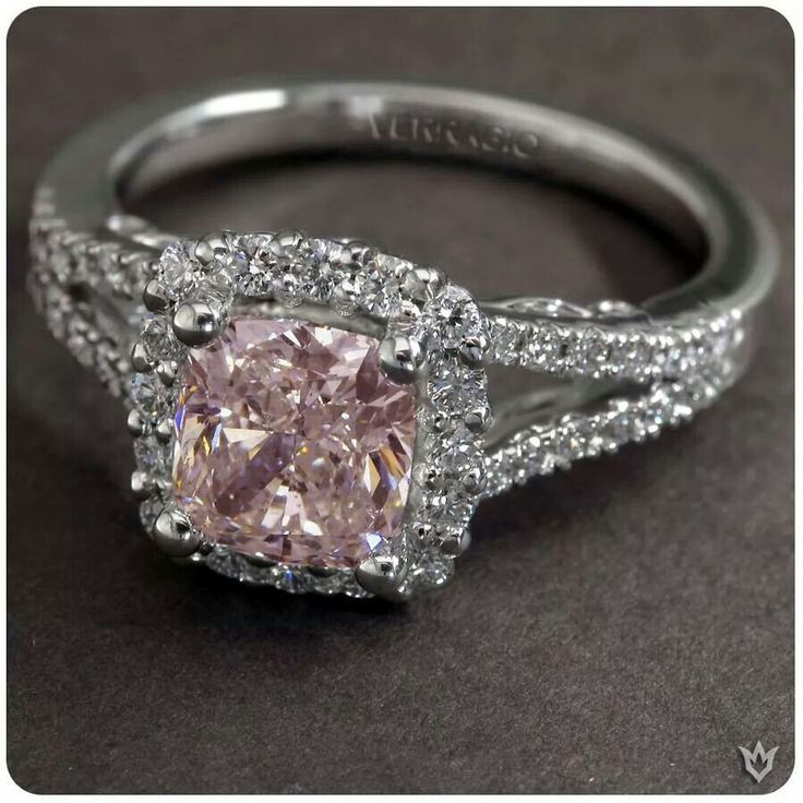 Pink Wedding Rings
 Verragio ring style INSIGNIA 7046 Don t know if I ll