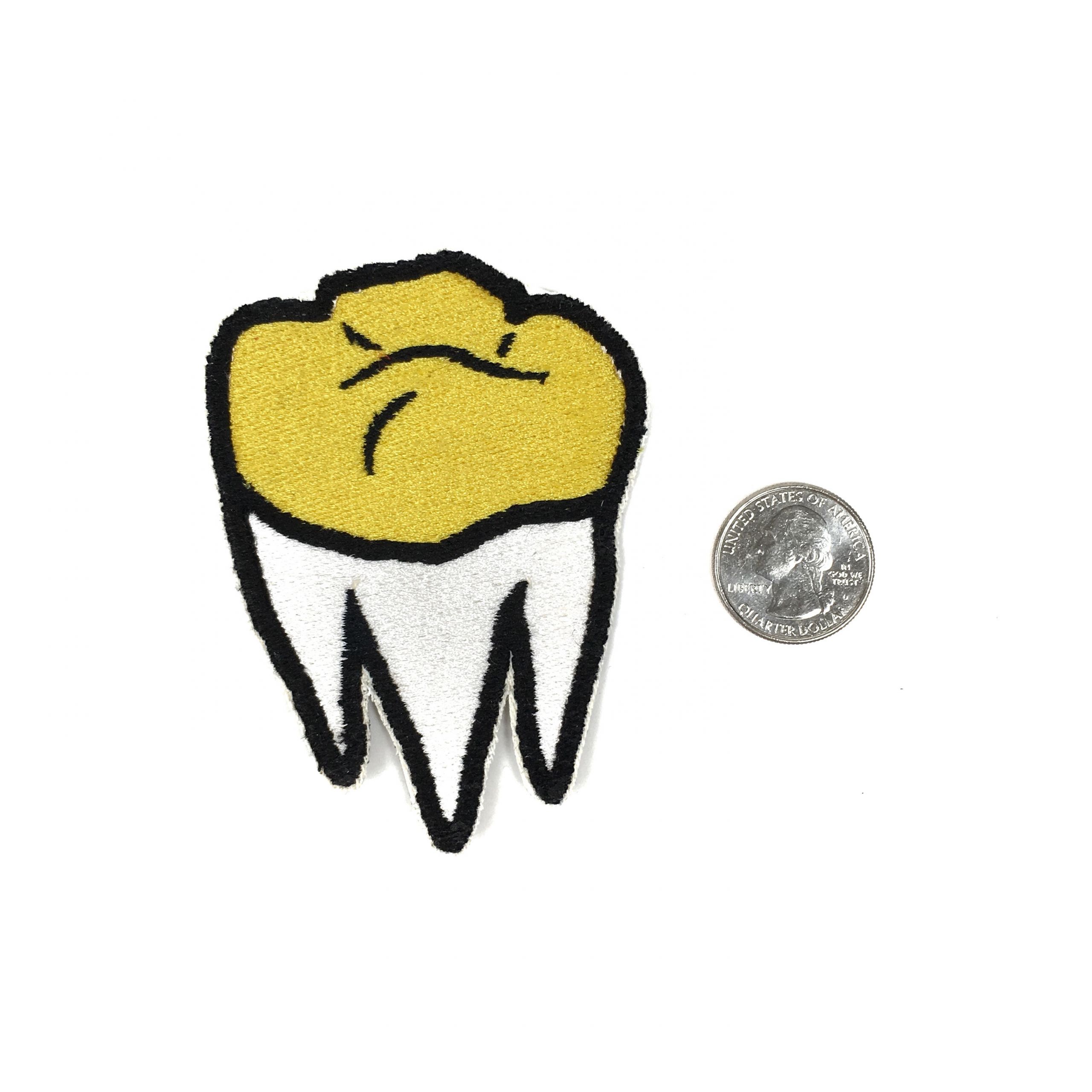 Pins And Patches
 Pins & Patches PATCHES Gold Tooth Patch