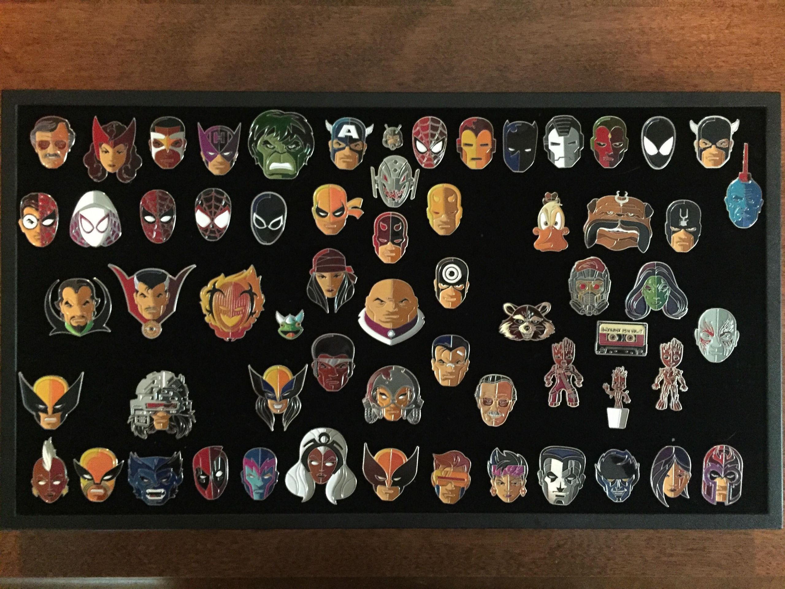 Pins Collection
 Marvel Enamel Pin Collection by Tom Whalen Marvel