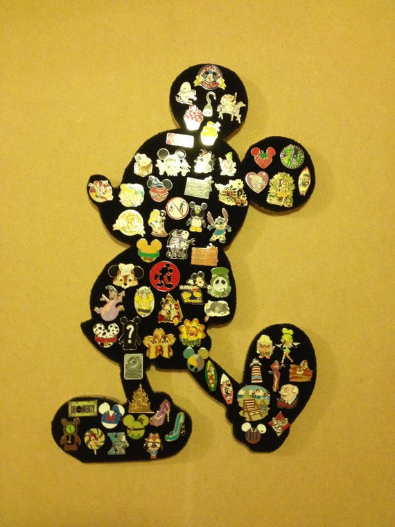 Pins Display
 Disney Mickey Mouse Pin display board Showcase and Hold your
