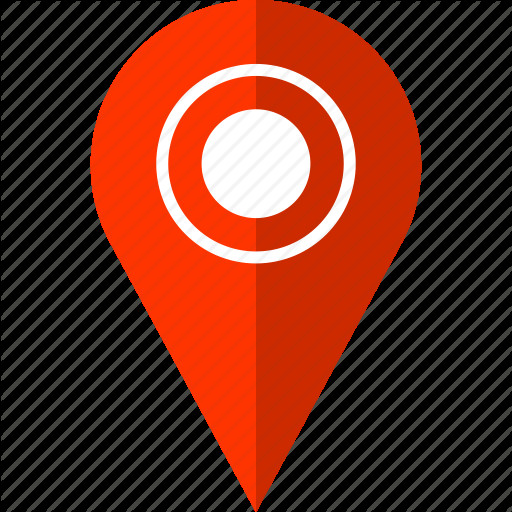 Pins Map
 Locate map pin tar icon