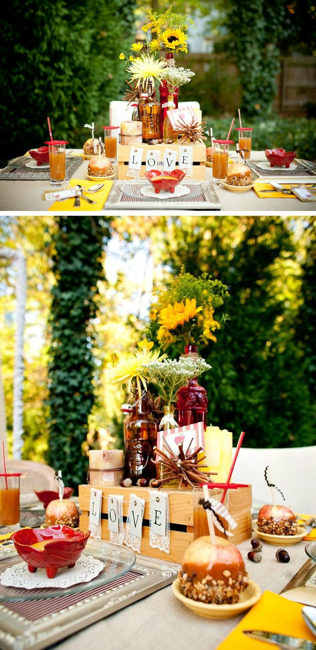 Pinterest Engagement Party Ideas
 Apple Themed Autumn Engagement Party Celebrations at Home