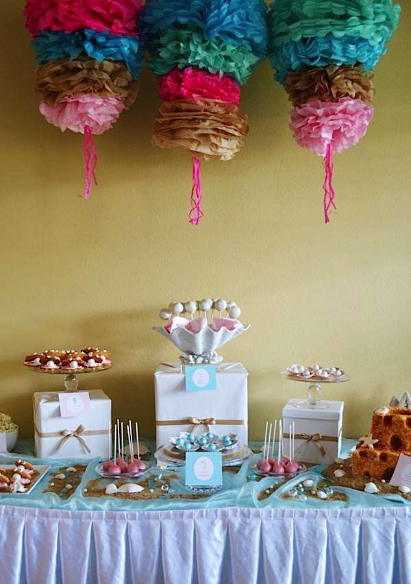 Pirate And Mermaid Party Ideas
 Kara s Party Ideas Mermaids and Pirates 3rd Birthday Party