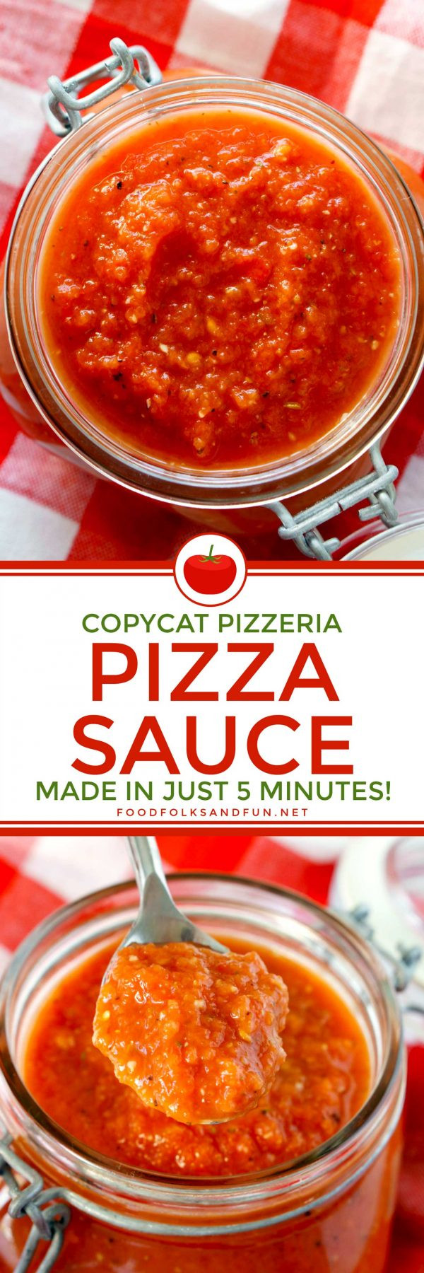 Pizza Sauce Recipe Easy
 Copycat Pizzeria Pizza Sauce Recipe • Food Folks and Fun