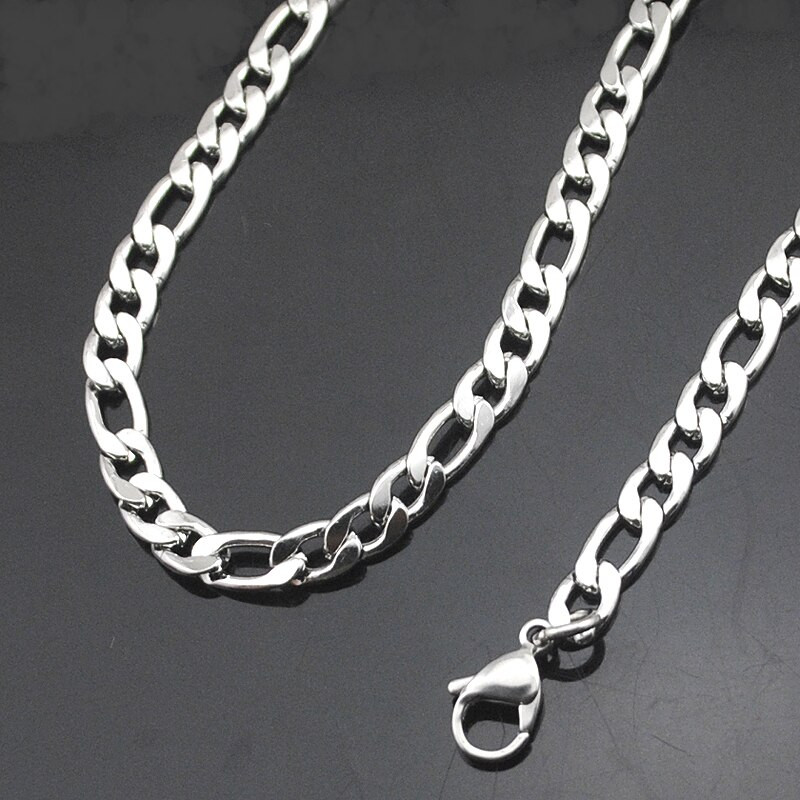 Platinum Necklace Mens
 AMUMIU Fashion Chain Link Necklace Gold Platinum Plated
