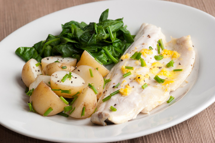 Poach Fish Recipes
 Poached Fish with Corn and Chive Vinaigrette Recipe