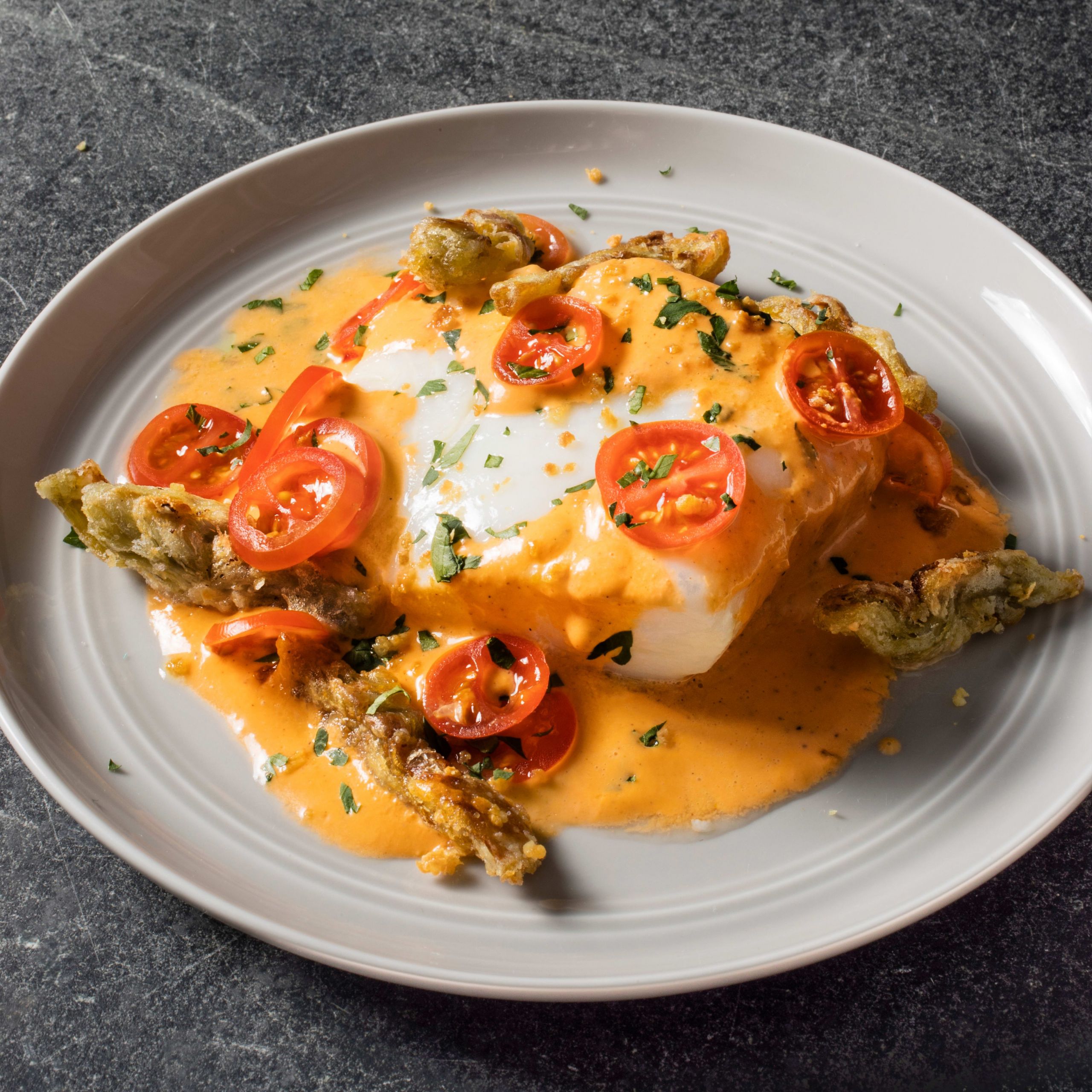Poach Fish Recipes
 Poached Fish Fillets with Sherry Tomato Vinaigrette