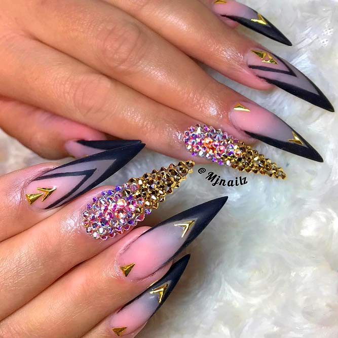 Pointy Nail Designs
 Fantastic Ideas For Your Pointy Nails