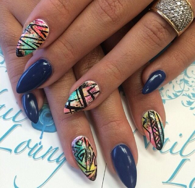 Pointy Nail Designs
 15 Pointy Nail Ideas You Must Have Pretty Designs