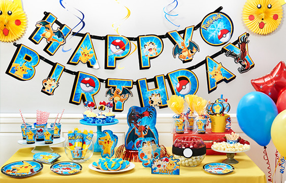 Pokemon Birthday Decorations
 15 Awesome Pokemon Birthday Party Ideas