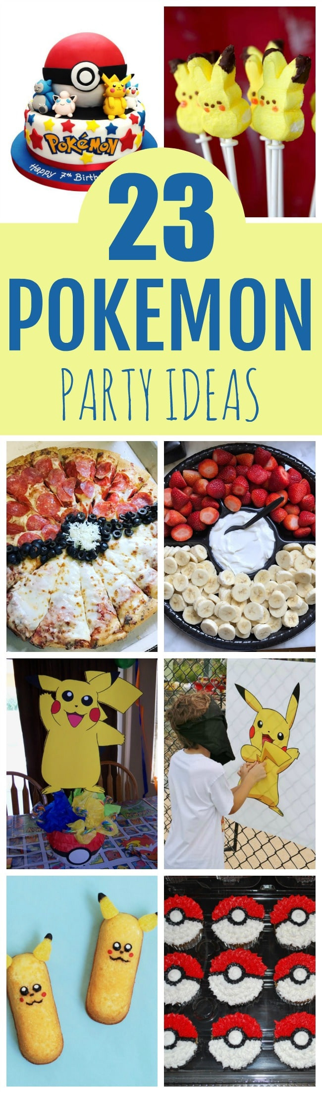 Pokemon Birthday Decorations
 Creative Pokemon Birthday Party Ideas Pretty My Party