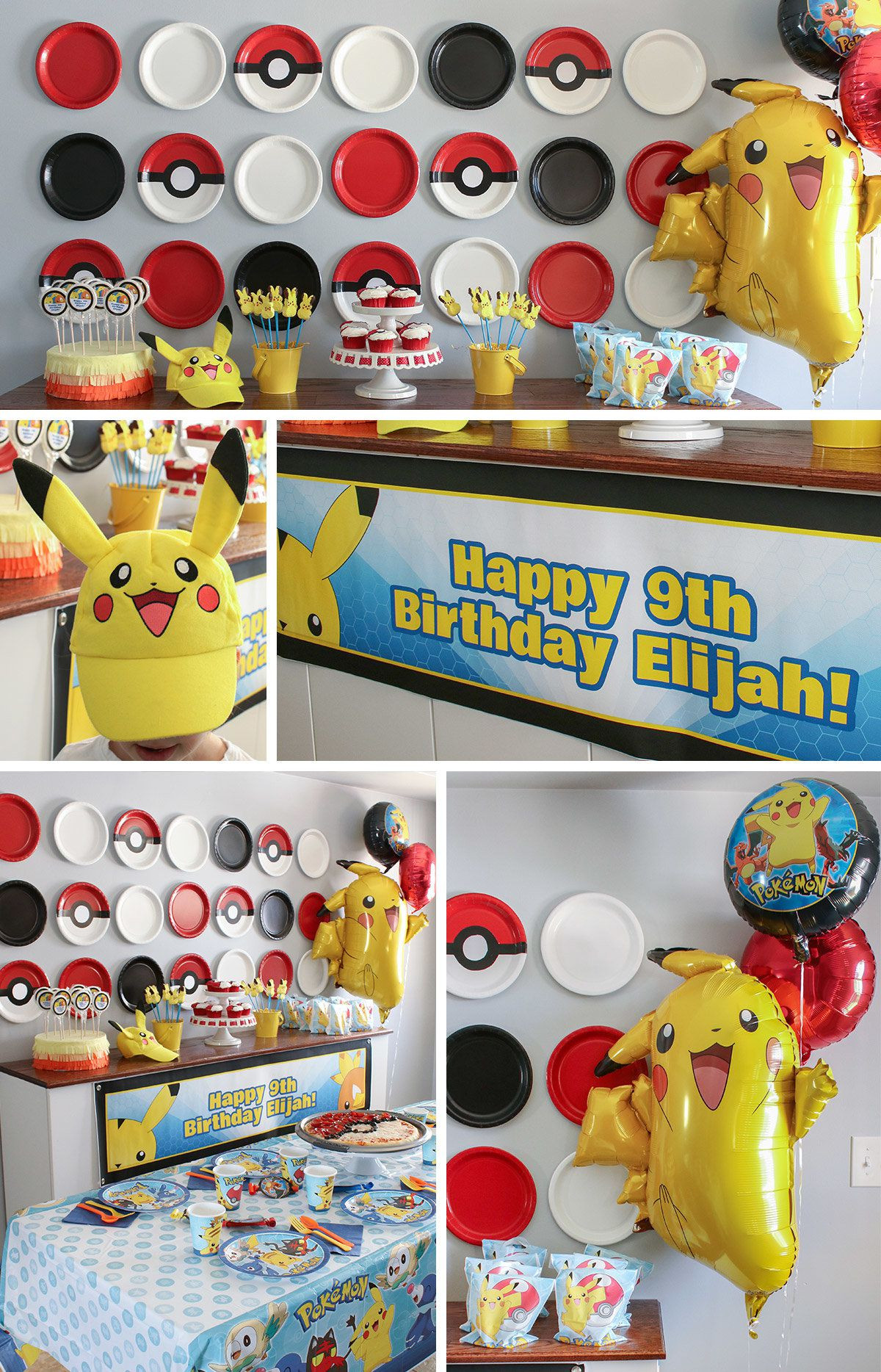 Pokemon Birthday Decorations
 Pokemon Party Ideas