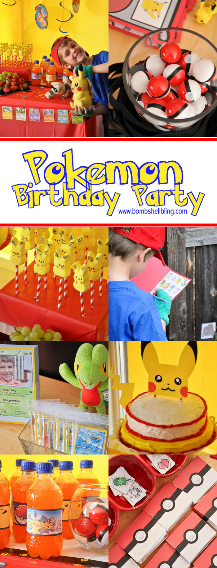 Pokemon Birthday Decorations
 Pokemon Birthday Party