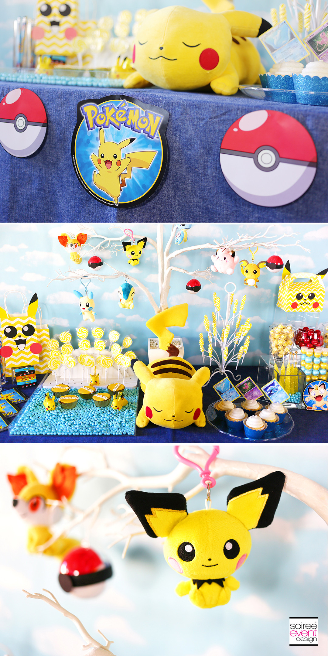 Pokemon Birthday Decorations
 Pokemon Party Ideas How To Set Up A Pokemon Candy Bar