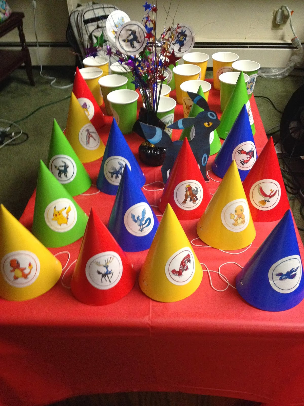 Pokemon Birthday Decorations
 DIY Crafting It Myself Pokemon Birthday Party