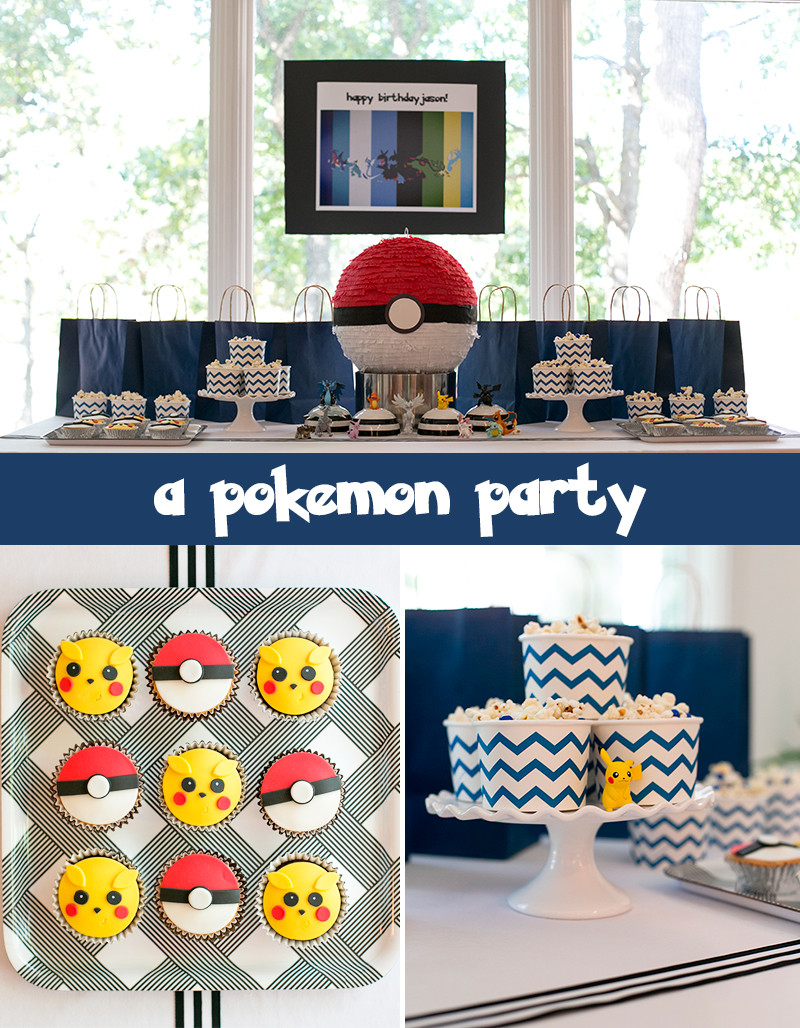 Pokemon Birthday Decorations
 A Pokemon Party