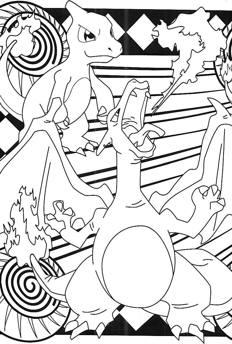 Pokemon Coloring Pages For Boys
 POKEMON COLORING PAGES