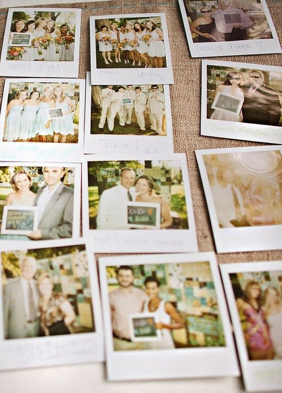 Polaroid Picture Wedding Guest Book
 10 Must See Wedding Guest Book Ideas & Alternatives The