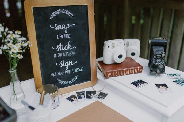Polaroid Picture Wedding Guest Book
 5 incredibly fun wedding ideas your guests will love